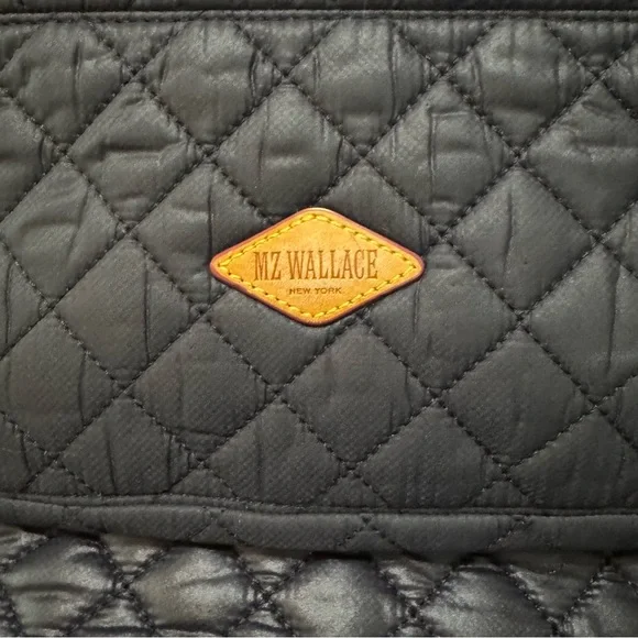 MZ Wallace NWT Black Medium Metro Tote deluxe - Picture 8 of 8